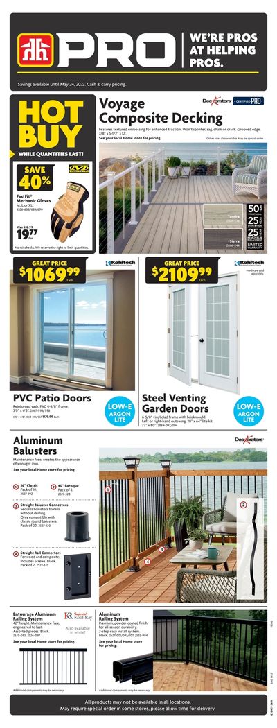 Home Hardware Building Centre (Atlantic) Flyer May 18 to 24