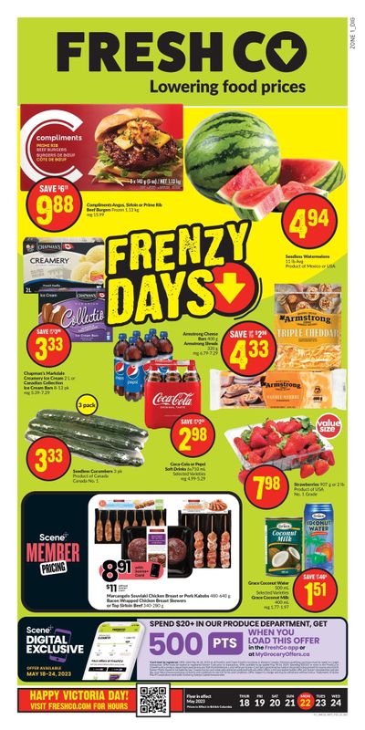 FreshCo (West) Flyer May 18 to 24