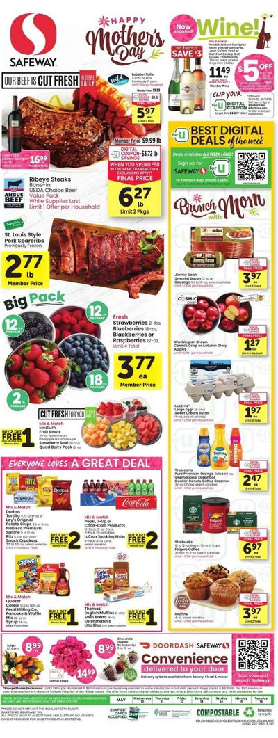 Safeway (CO) Weekly Ad Flyer Specials May 10 to May 16, 2023