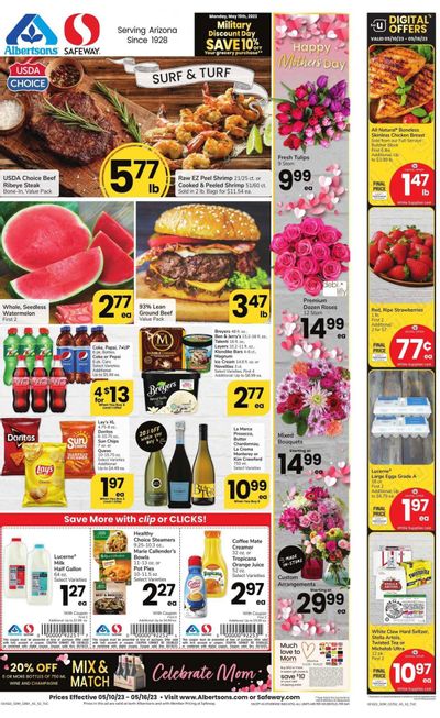 Safeway (AZ) Weekly Ad Flyer Specials May 10 to May 16, 2023