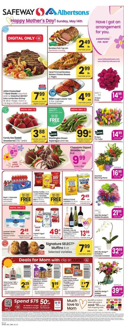 Safeway (WA) Weekly Ad Flyer Specials May 10 to May 16, 2023