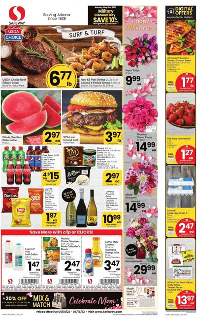 Safeway (AZ) Weekly Ad Flyer Specials May 10 to May 16, 2023