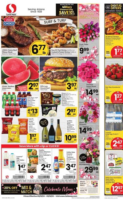 Safeway (AZ) Weekly Ad Flyer Specials May 10 to May 16, 2023