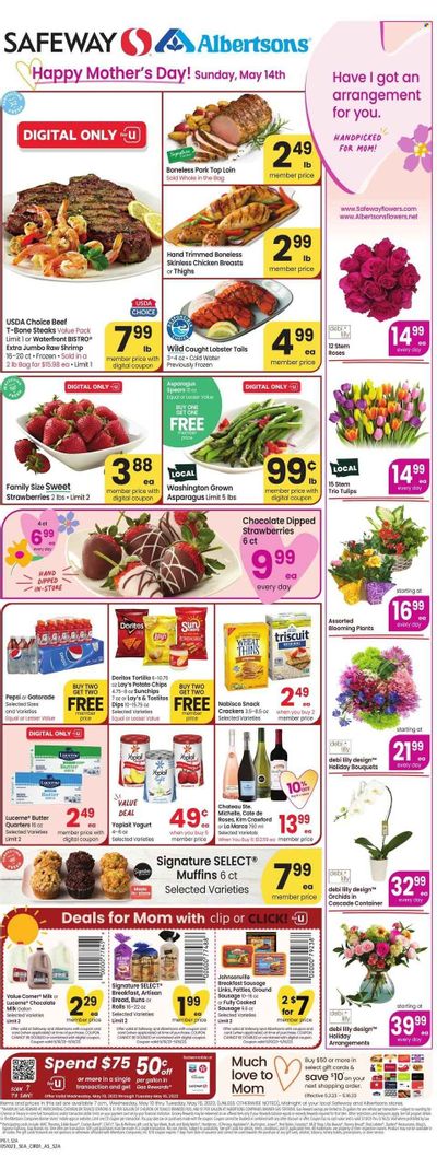 Safeway (WA) Weekly Ad Flyer Specials May 10 to May 16, 2023