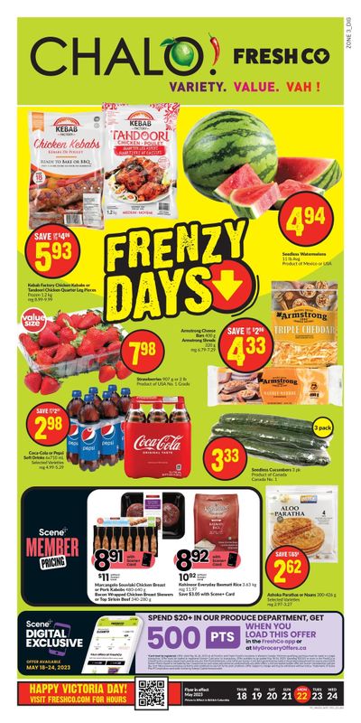 Chalo! FreshCo (West) Flyer May 18 to 24