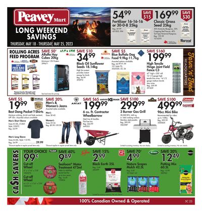 Peavey Mart Flyer May 18 to 25