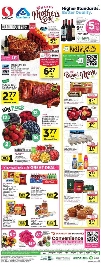 Safeway (NM) Weekly Ad Flyer Specials May 10 to May 16, 2023