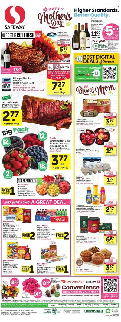 Safeway (WY) Weekly Ad Flyer Specials May 10 to May 16, 2023