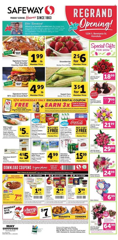 Safeway (HI) Weekly Ad Flyer Specials May 10 to May 16, 2023