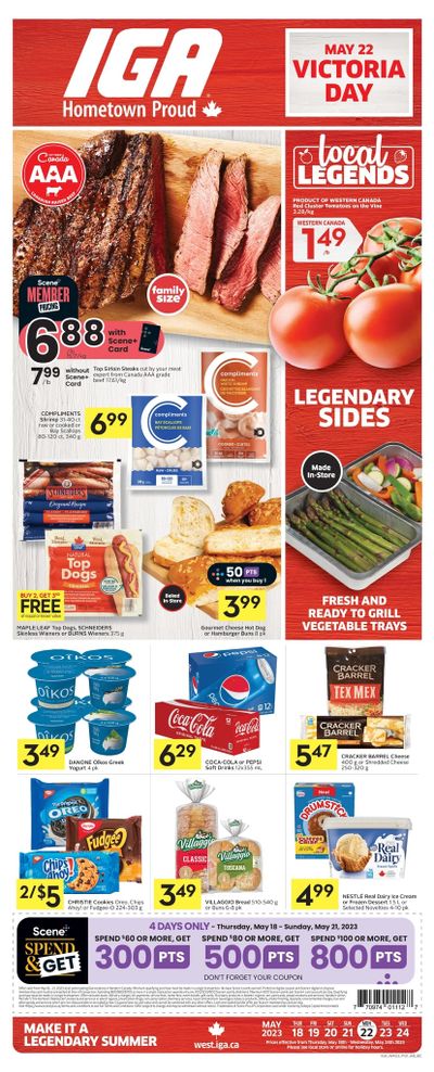 IGA (West) Flyer May 18 to 24