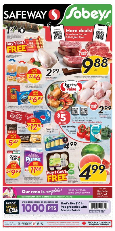 Sobeys/Safeway (SK & MB) Flyer May 18 to 24