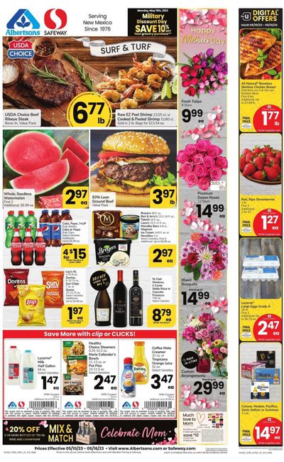 Safeway (NM) Weekly Ad Flyer Specials May 10 to May 16, 2023