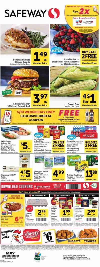 Safeway (NV) Weekly Ad Flyer Specials May 10 to May 16, 2023