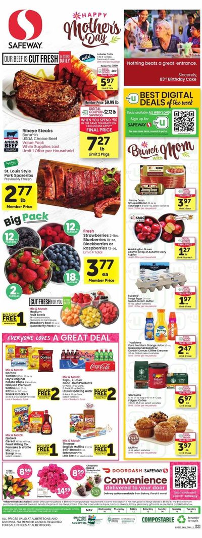 Safeway (WY) Weekly Ad Flyer Specials May 10 to May 16, 2023