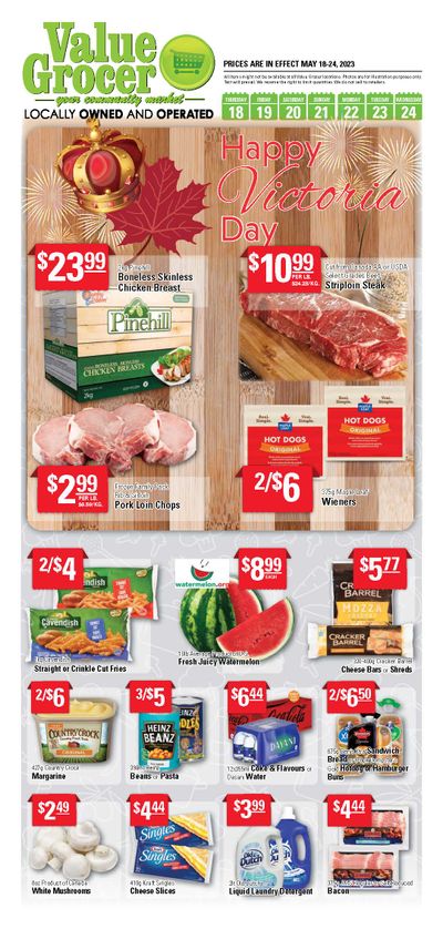 Value Grocer Flyer May 18 to 24