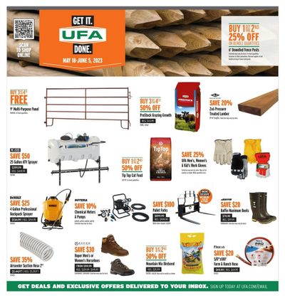 UFA Co-operative Limited Flyer May 18 to June 5