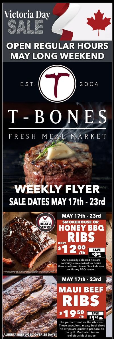 T-Bone's Flyer May 17 to 23