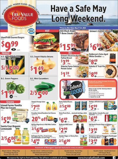 Tru Value Foods Flyer May 17 to 23