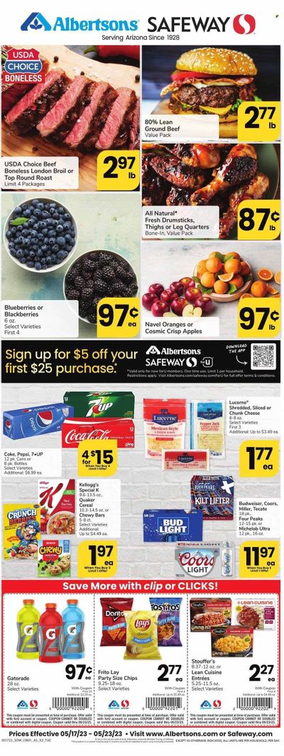 Safeway (AZ) Weekly Ad Flyer Specials May 17 to May 23, 2023