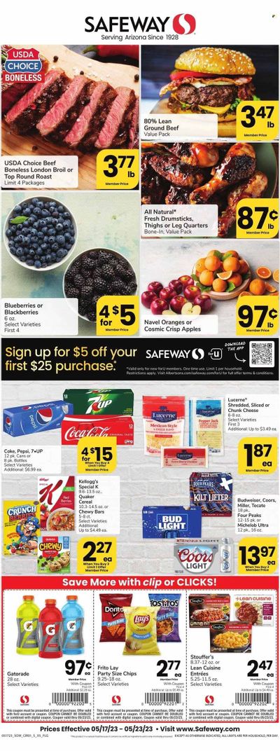 Safeway (AZ) Weekly Ad Flyer Specials May 17 to May 23, 2023