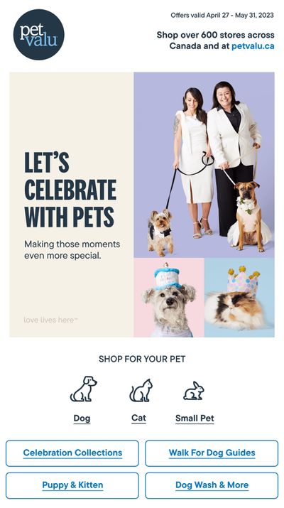 Pet Valu Flyer May 15 to 31
