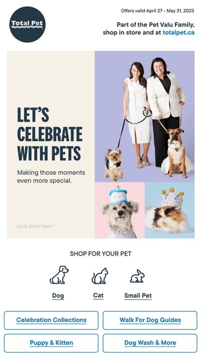 Total Pet Flyer May 15 to 31