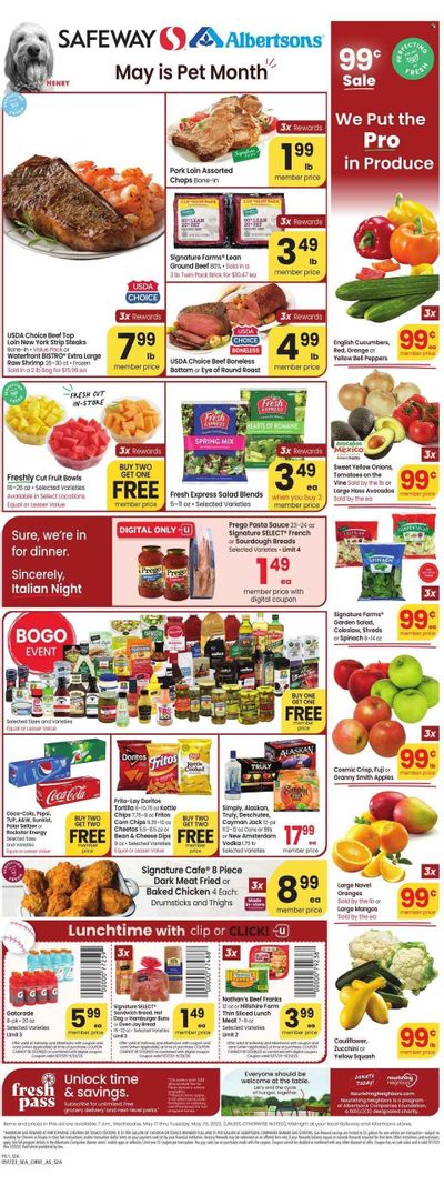 Safeway (WA) Weekly Ad Flyer Specials May 17 to May 23, 2023