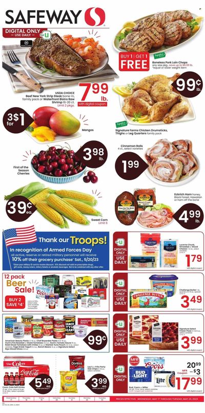Safeway (CO) Weekly Ad Flyer Specials May 17 to May 23, 2023