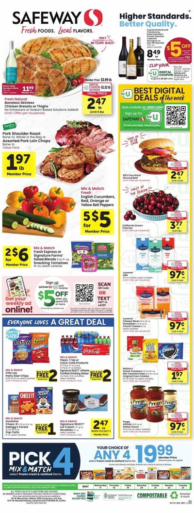 Safeway (CO) Weekly Ad Flyer Specials May 17 to May 23, 2023