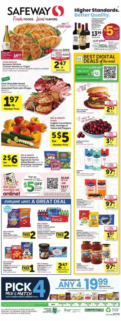 Safeway (WY) Weekly Ad Flyer Specials May 17 to May 23, 2023