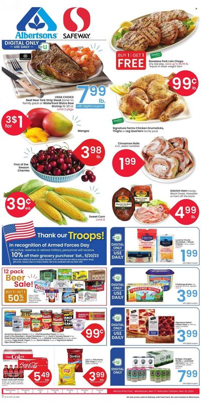 Safeway (MT) Weekly Ad Flyer Specials May 17 to May 23, 2023