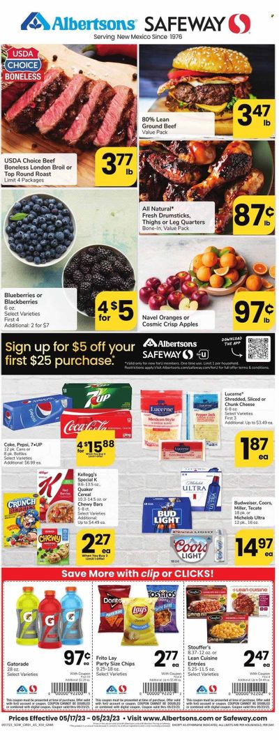 Safeway (NM) Weekly Ad Flyer Specials May 17 to May 23, 2023