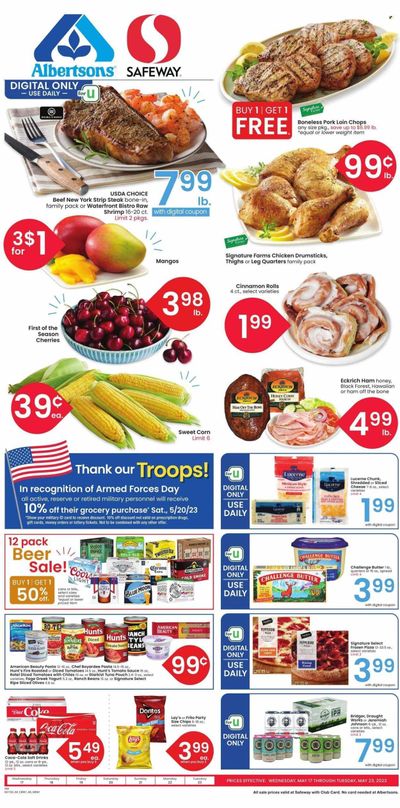 Safeway (MT) Weekly Ad Flyer Specials May 17 to May 23, 2023