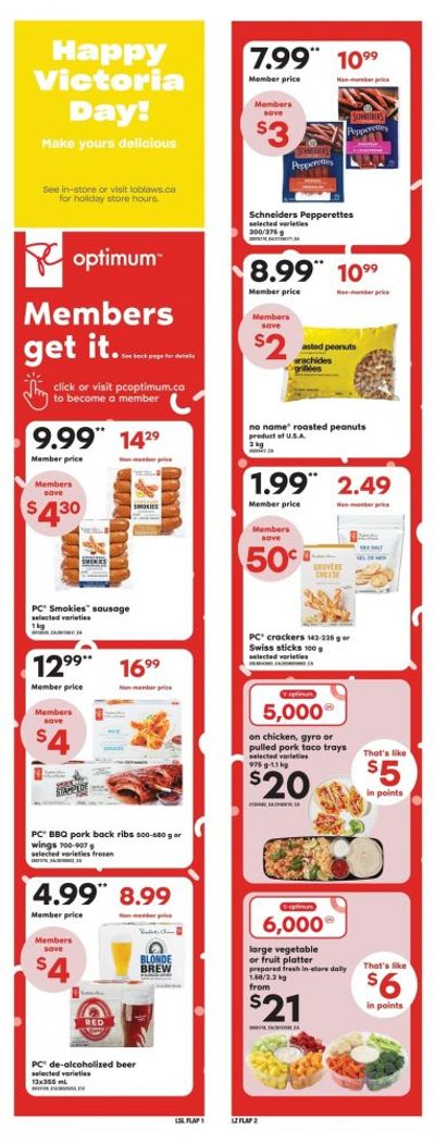 Loblaws Ontario PC Optimum Offers May 18th – 24th