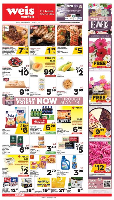 Weis (MD, NY, PA) Weekly Ad Flyer Specials May 11 to May 17, 2023