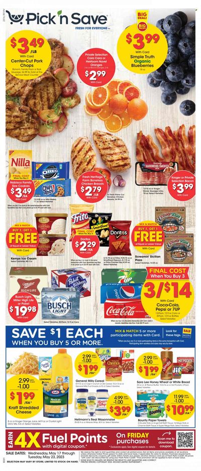 Pick ‘n Save (WI) Weekly Ad Flyer Specials May 17 to May 23, 2023