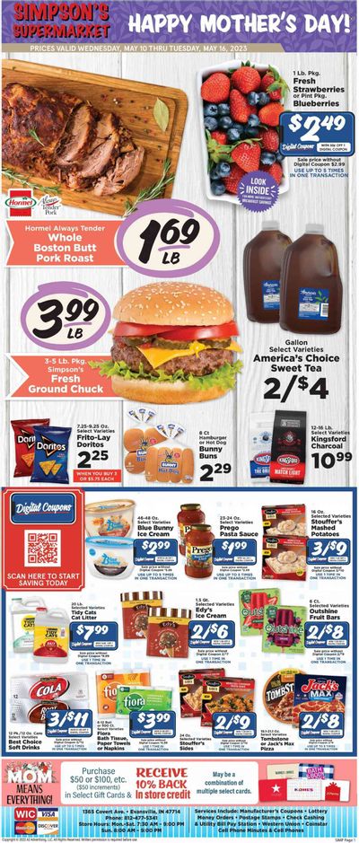 IGA (IN) Weekly Ad Flyer Specials May 10 to May 16, 2023