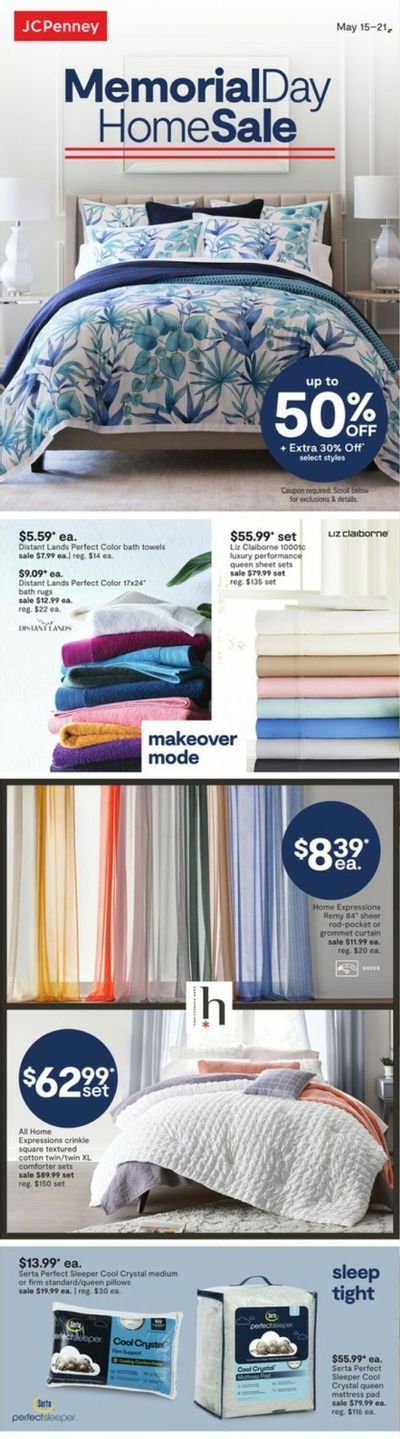 JCPenney Weekly Ad Flyer Specials May 15 to May 21, 2023