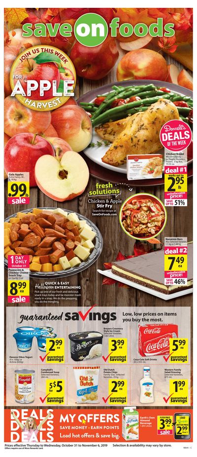 Save on Foods (SK) Flyer October 31 to November 6