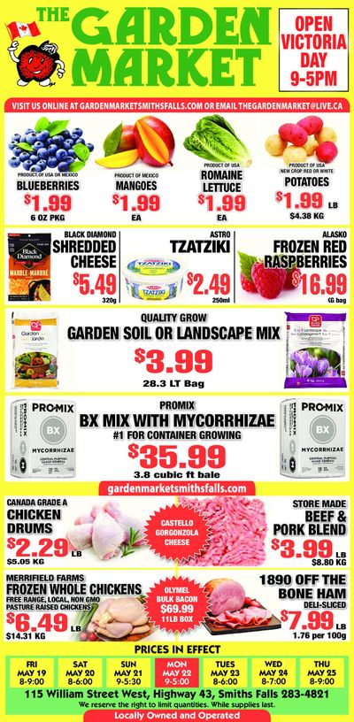 The Garden Market Flyer May 19 to 25