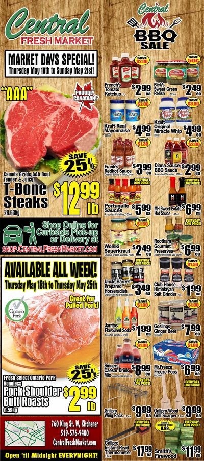 Central Fresh Market Flyer May 18 to 25
