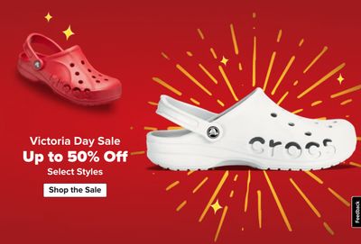 Crocs Canada Victoria Day Sale: Save Up to 50% OFF Many Items
