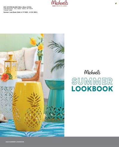 Michaels Weekly Ad Flyer Specials April 17 to June 30, 2023