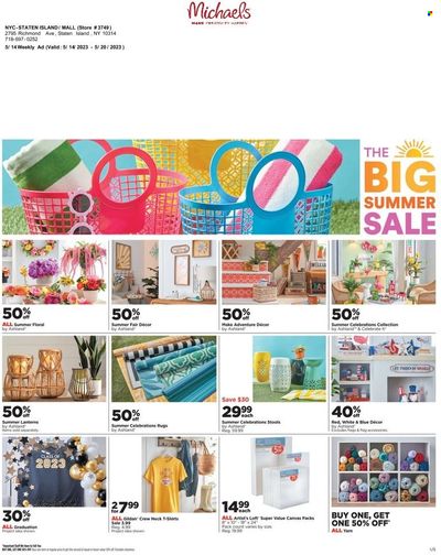 Michaels Weekly Ad Flyer Specials May 14 to May 20, 2023