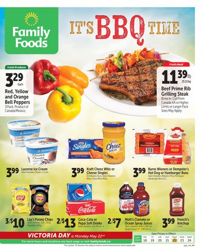 Family Foods Flyer May 18 to 24
