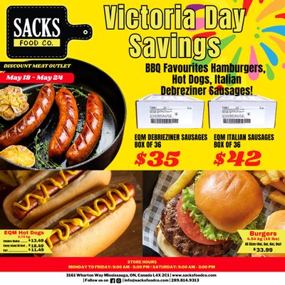 Sacks Food Co. Flyer May 18 to 24