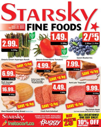 Starsky Foods Flyer May 18 to 24