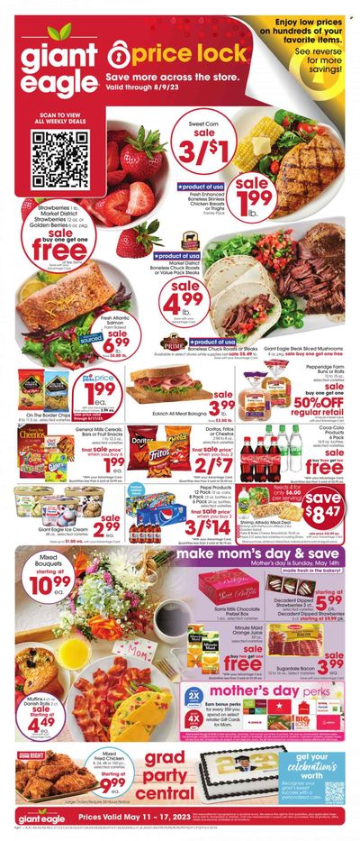 Giant Eagle (PA) Weekly Ad Flyer Specials May 11 to May 17, 2023