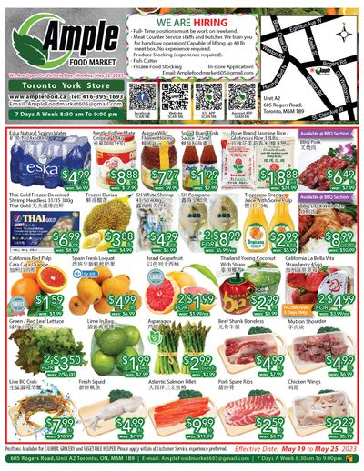Ample Food Market (North York) Flyer May 19 to 25
