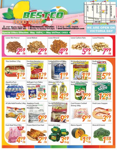 BestCo Food Mart (Etobicoke) Flyer May 19 to 25